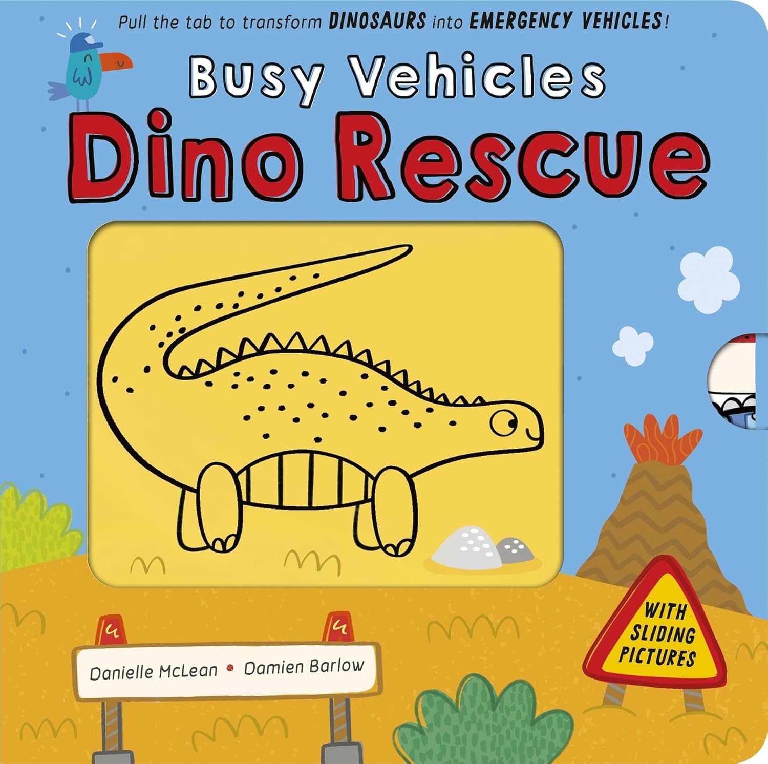 Busy Vehicles: Dino Rescue (Board Book)