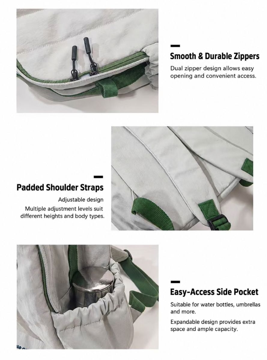 Ourfun Casual Water Resistant Backpack - 4 Assorted Colour