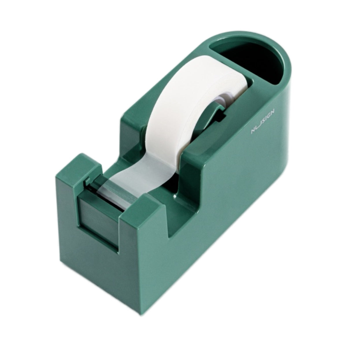 DELI NUSIGN SAFETY TAPE DISPENSER GREEN ENS123