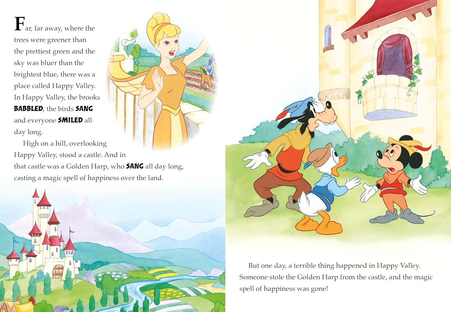 Disney Mickey & Friends: Golden Tales (Hardcover)