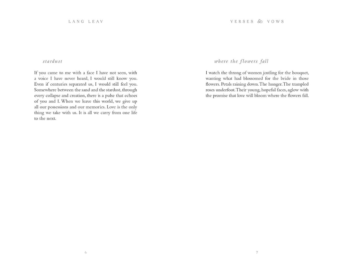 Verses & Vows: Inspirational Words for Your Wedding Day (Hardcover)