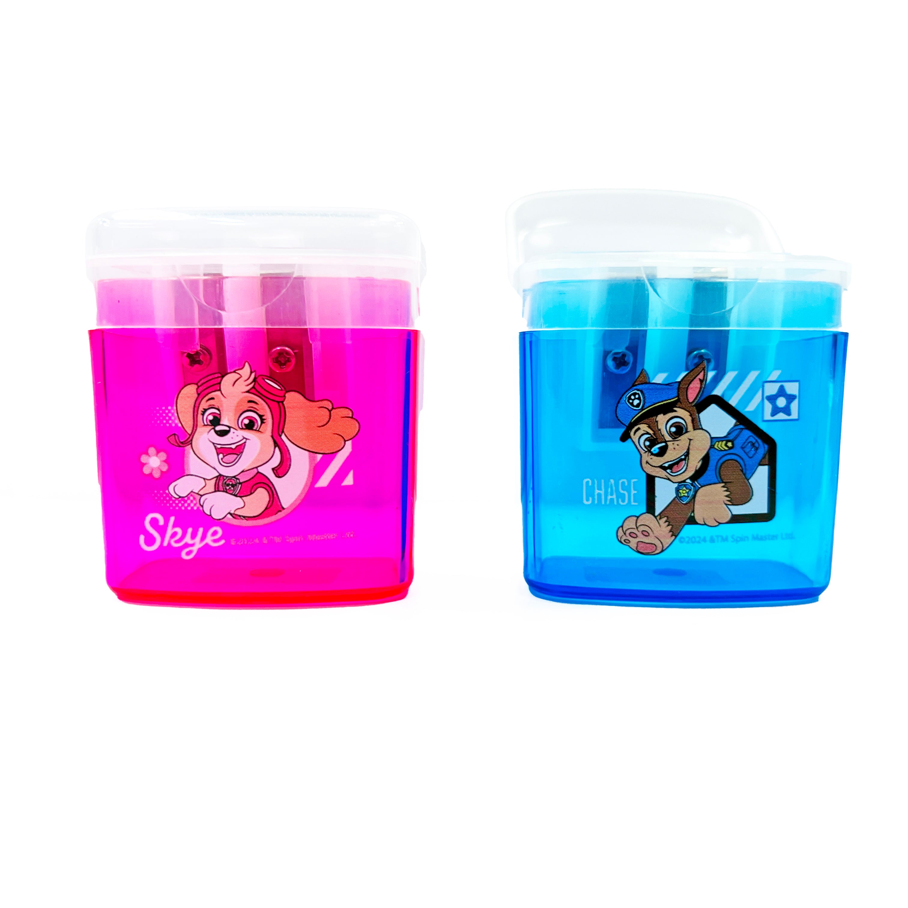 PAW PATROL MINI 2 HOLES SHARPENER PINK
