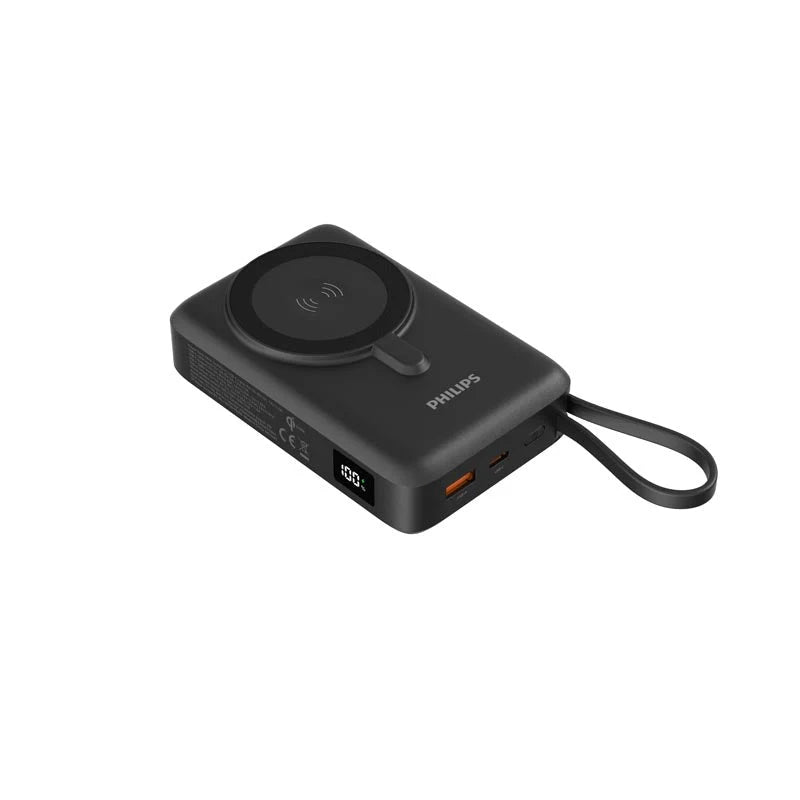 Philips DLP9521CB/00 20000mAh Wireless Charging Powerbank - Black