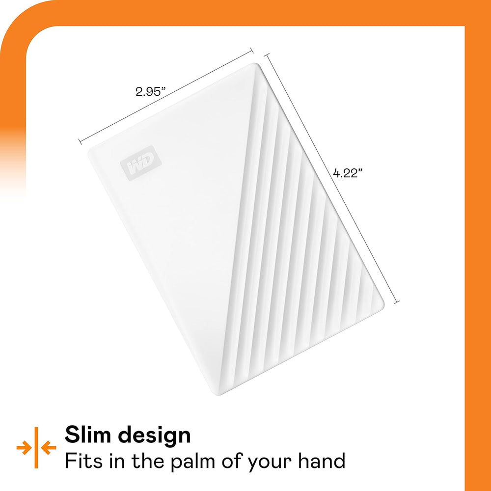 Western Digital Wd My Passport 4tb - White