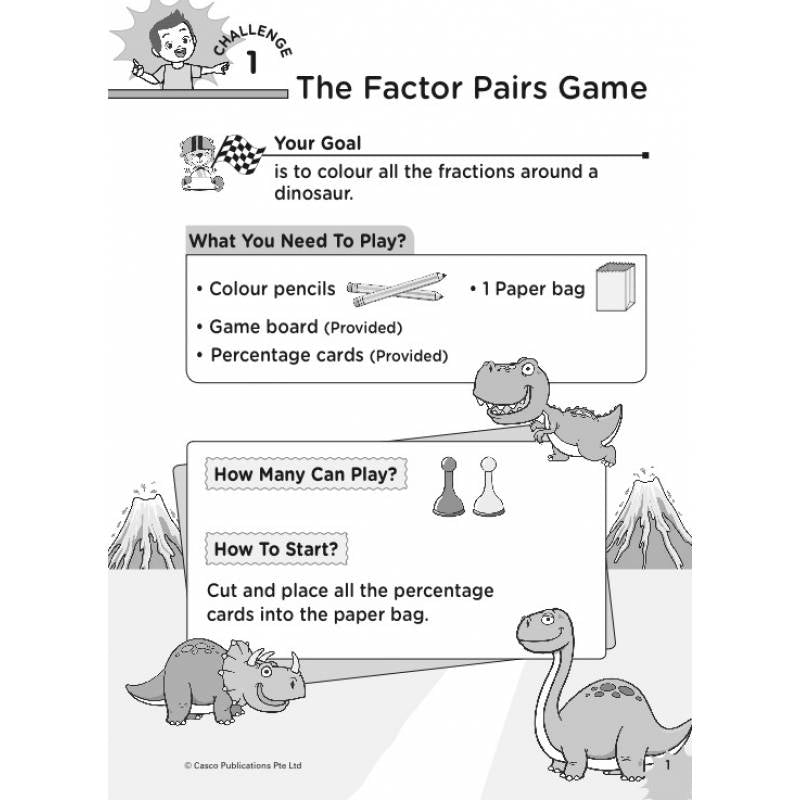 Primary 5-6 Mathematics Tutor Puzzles and Games