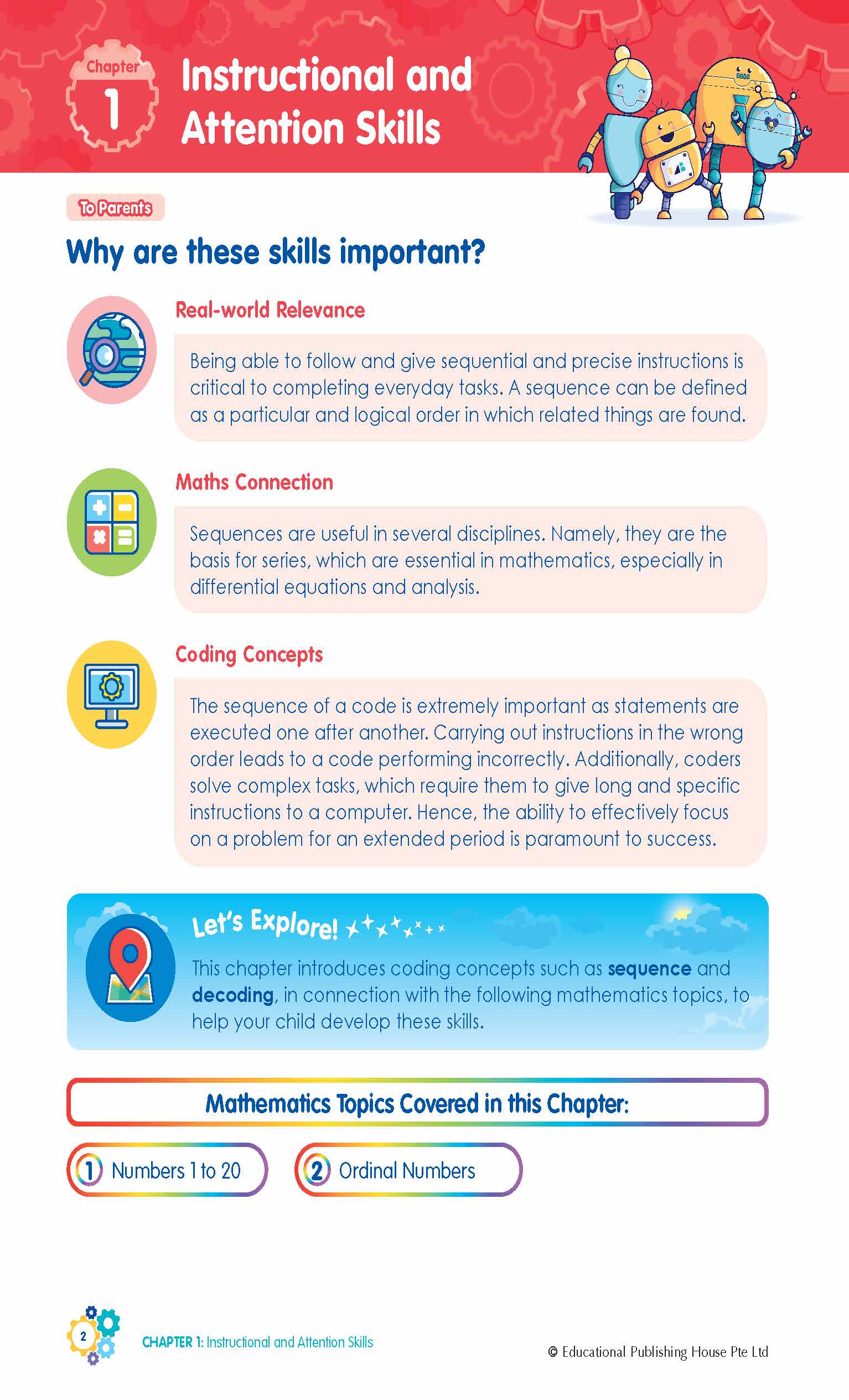 Maths And Coding Adventures For Young Explorers (Book A)