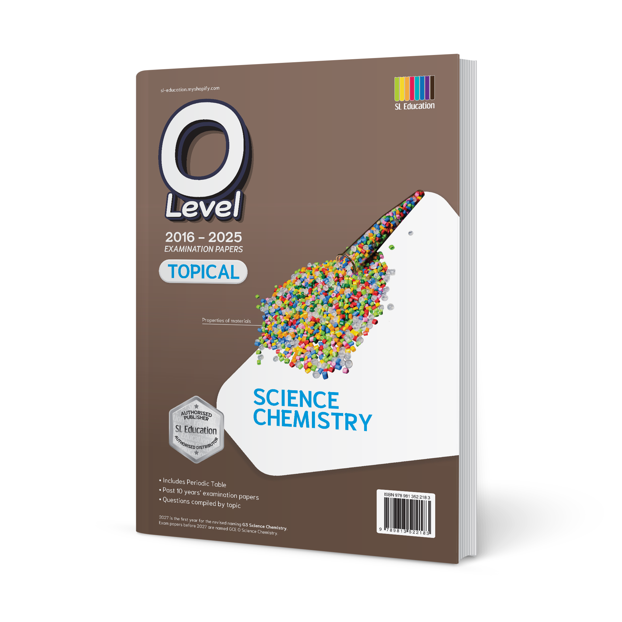 TYS O Level (G3) Science Chemistry Topical QNS + ANS 2016-2025