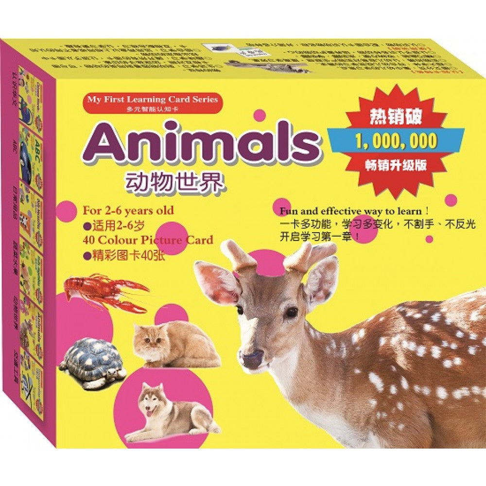 多元智能认知卡:动物世界(畅销升级版)