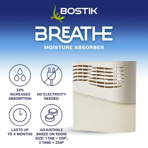 Bostik Breathe Moisture Absorber 250g