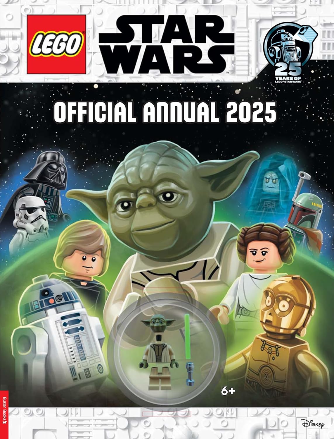 Lego Star Wars Official Annual 2025 (with Yoda Minifigure And Lightsaber)
