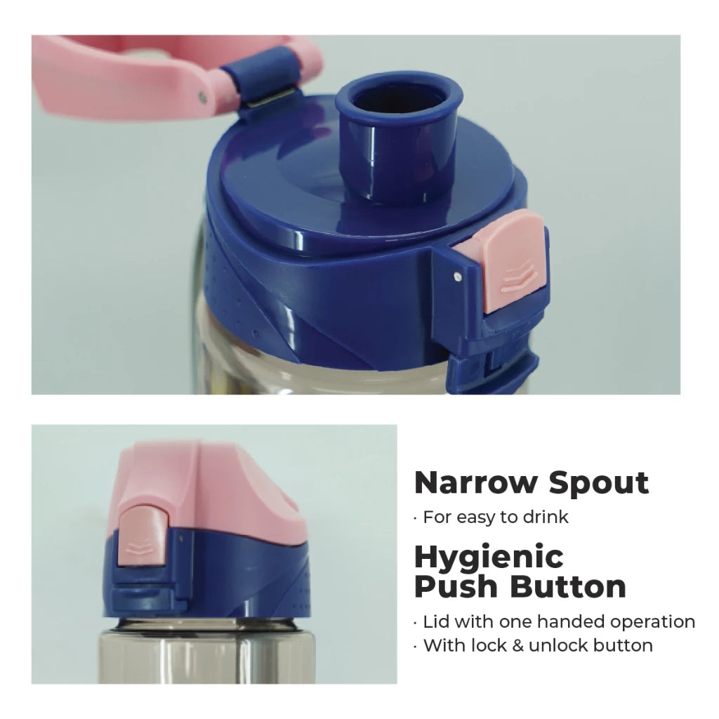 EPLAS Sport Travel Bottle with Silicone Handle 900ml EGD-900
