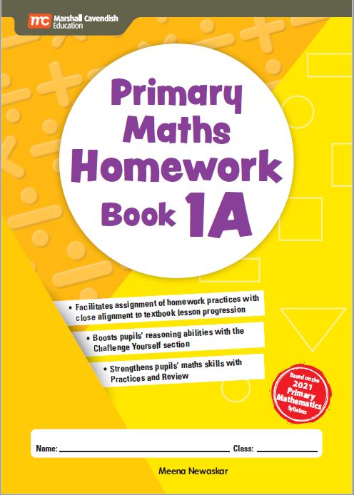 Mathematic Homework Primary Primary 1A Maths Homework Book – Popular Book Company Pte Ltd