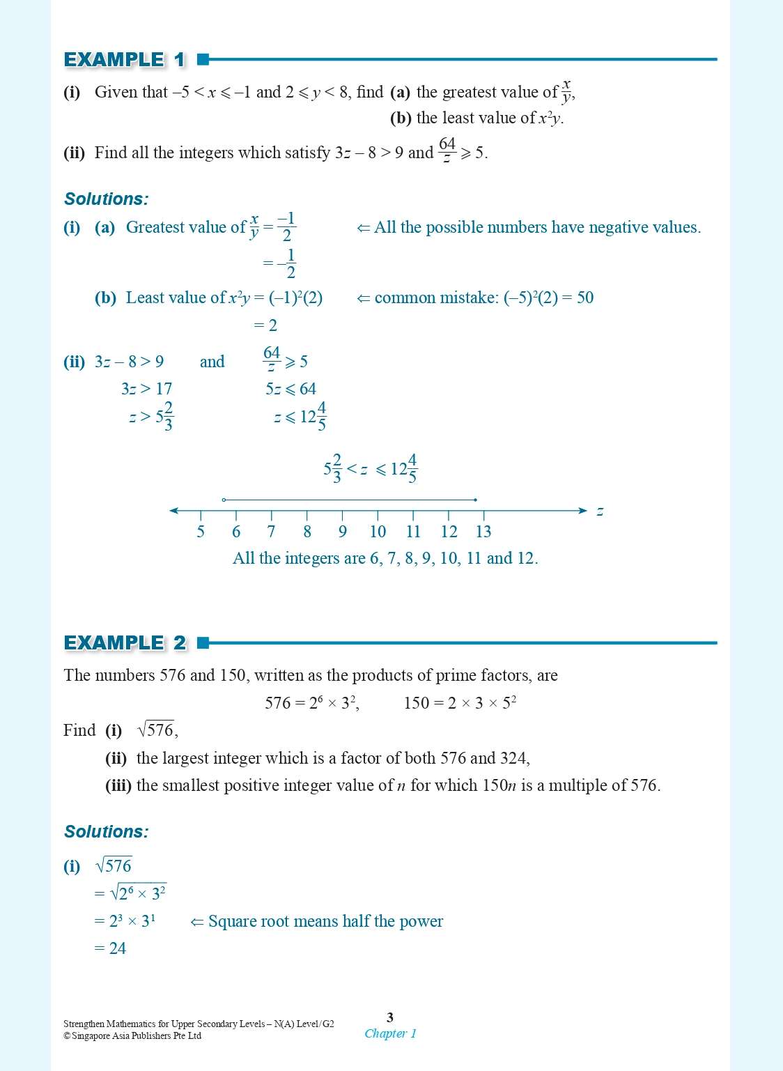 Strengthen MATHEMATICS FOR UPPER SECONDARY LEVELS N(A) Level/G2