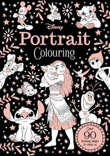 Disney Portraits Premium Colouring