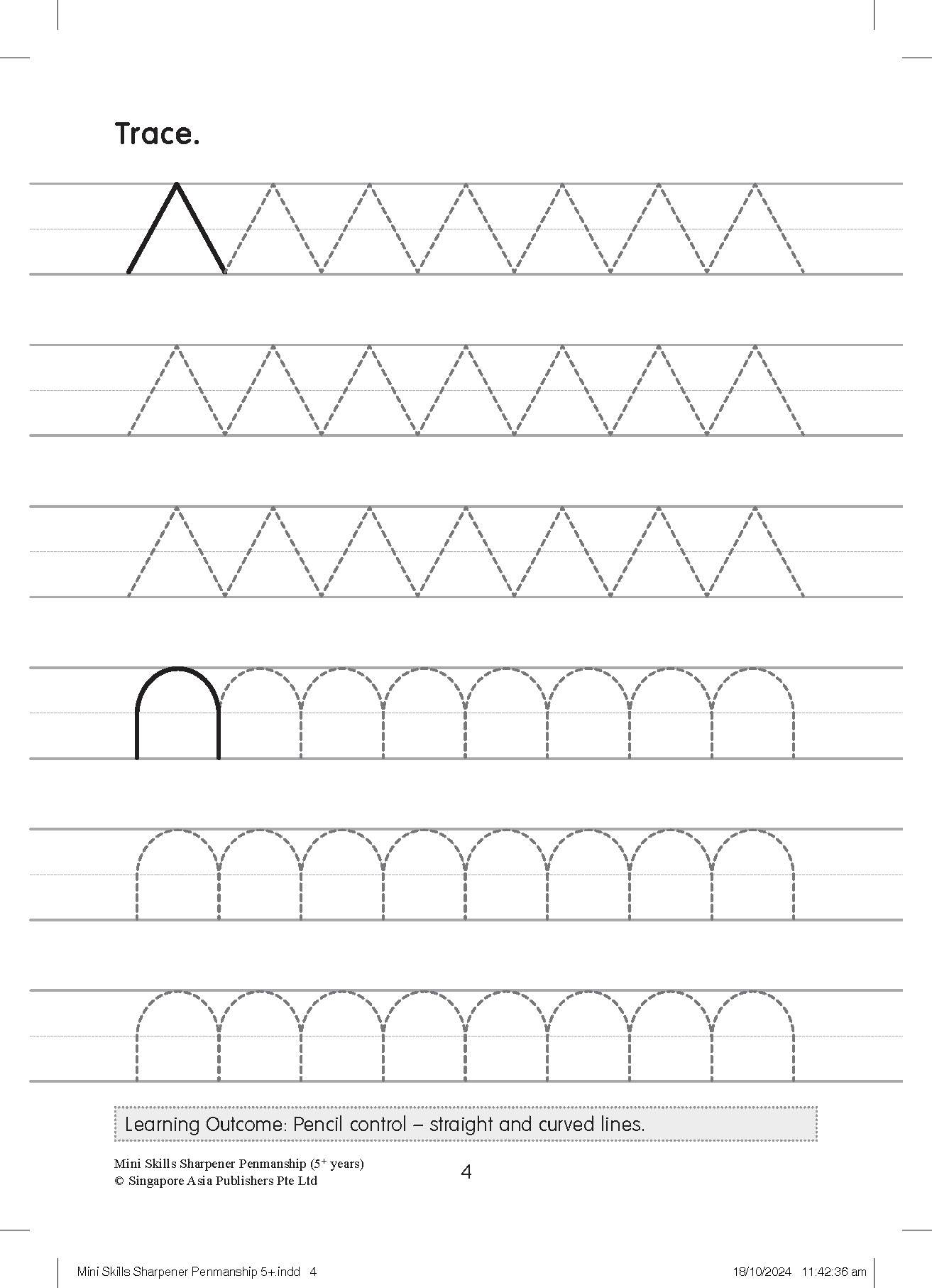 K1 - Mini Skills Sharpener PENMANSHIP (5+ Years)