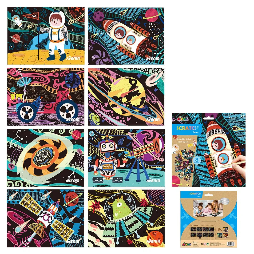 AVENIR SCRATCH FOR BOYS  SPACE