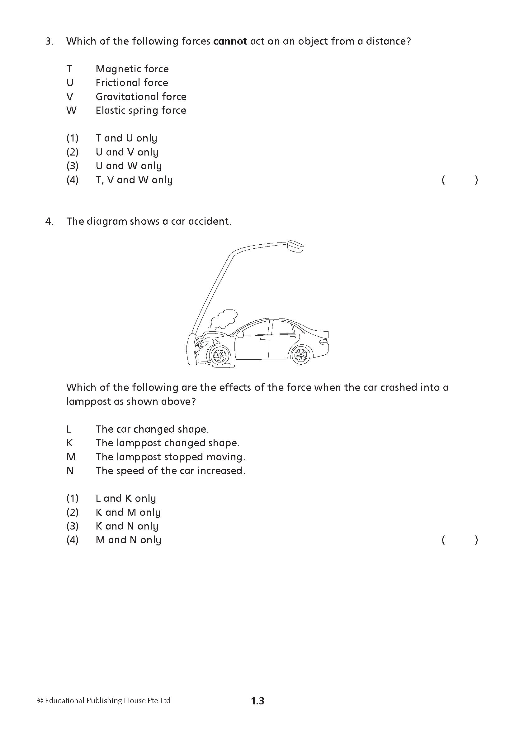 Primary 6 Science Mid-Year Review Papers