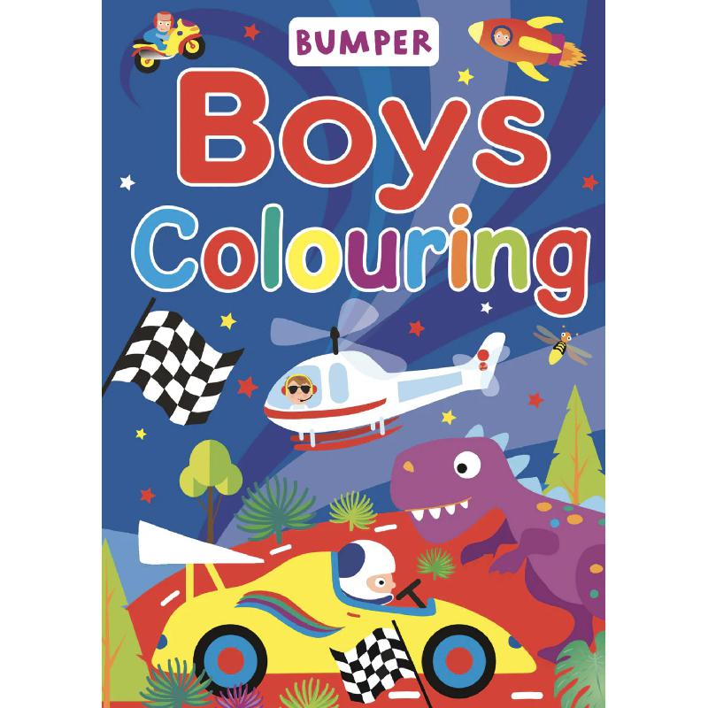 Bumper: Boys Colouring