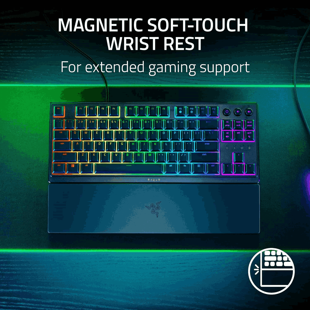 Razer Ornata V3 Low Profile Gaming Keyboard 