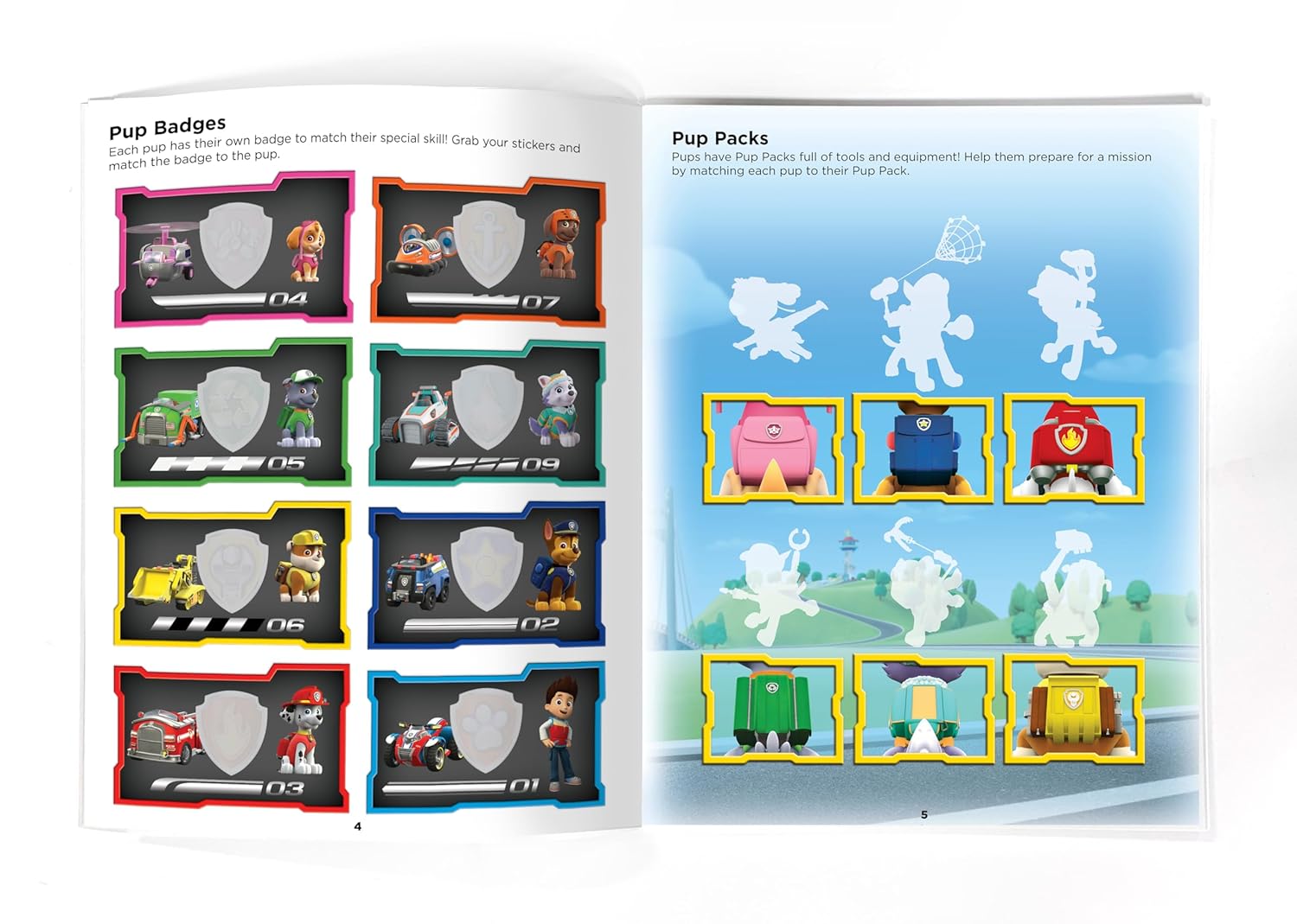 Paw Patrol Sticker Book Treasury