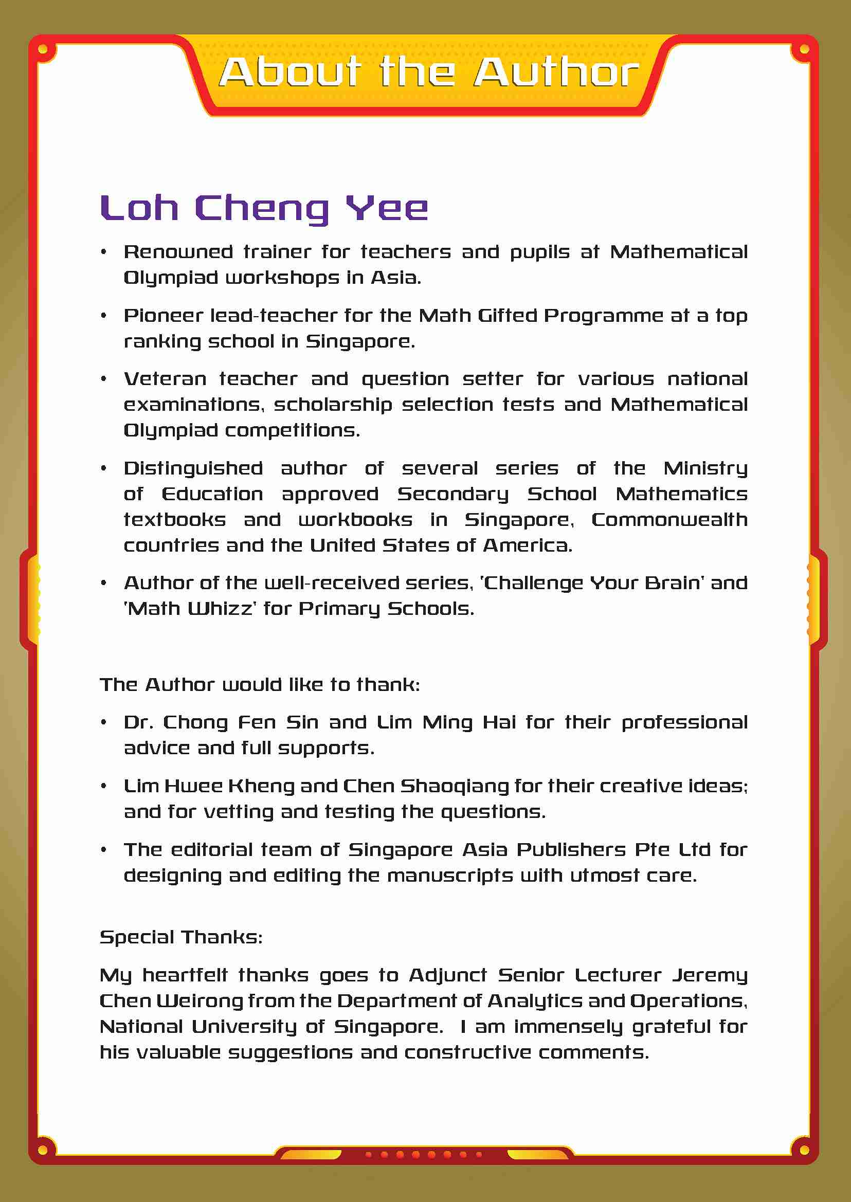 Primary 5 Super IQ Maths NUMBERS Level 5 Advanced (10-11 years)