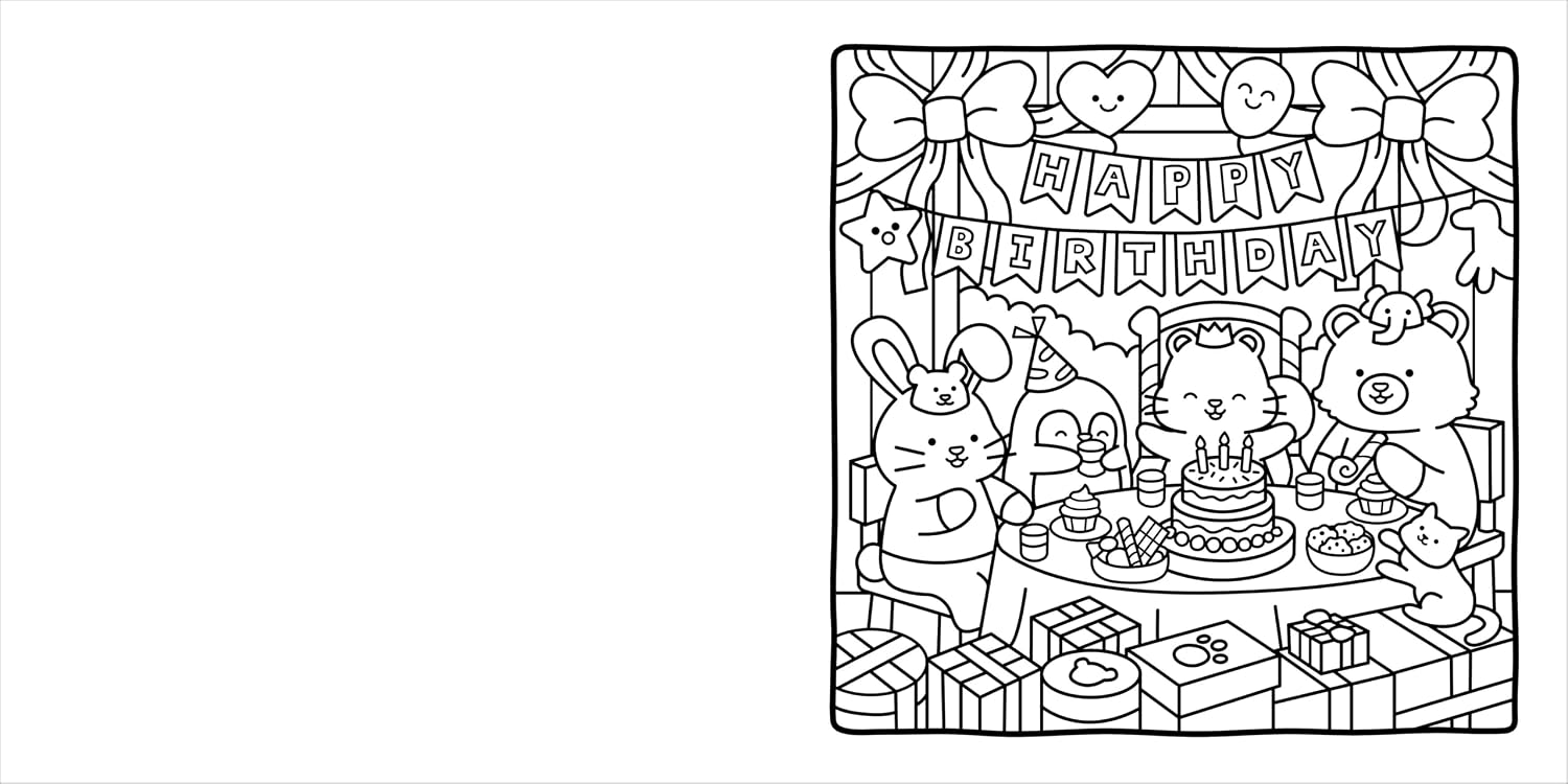 Snuggly Friends: A Cozy & Comfy Colouring Book (Paperback)