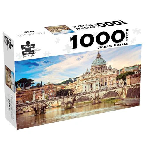 PUZZLE MASTER 1000 PIECE JIGSAW PUZZLE CITIES OF THE WORLD ROME