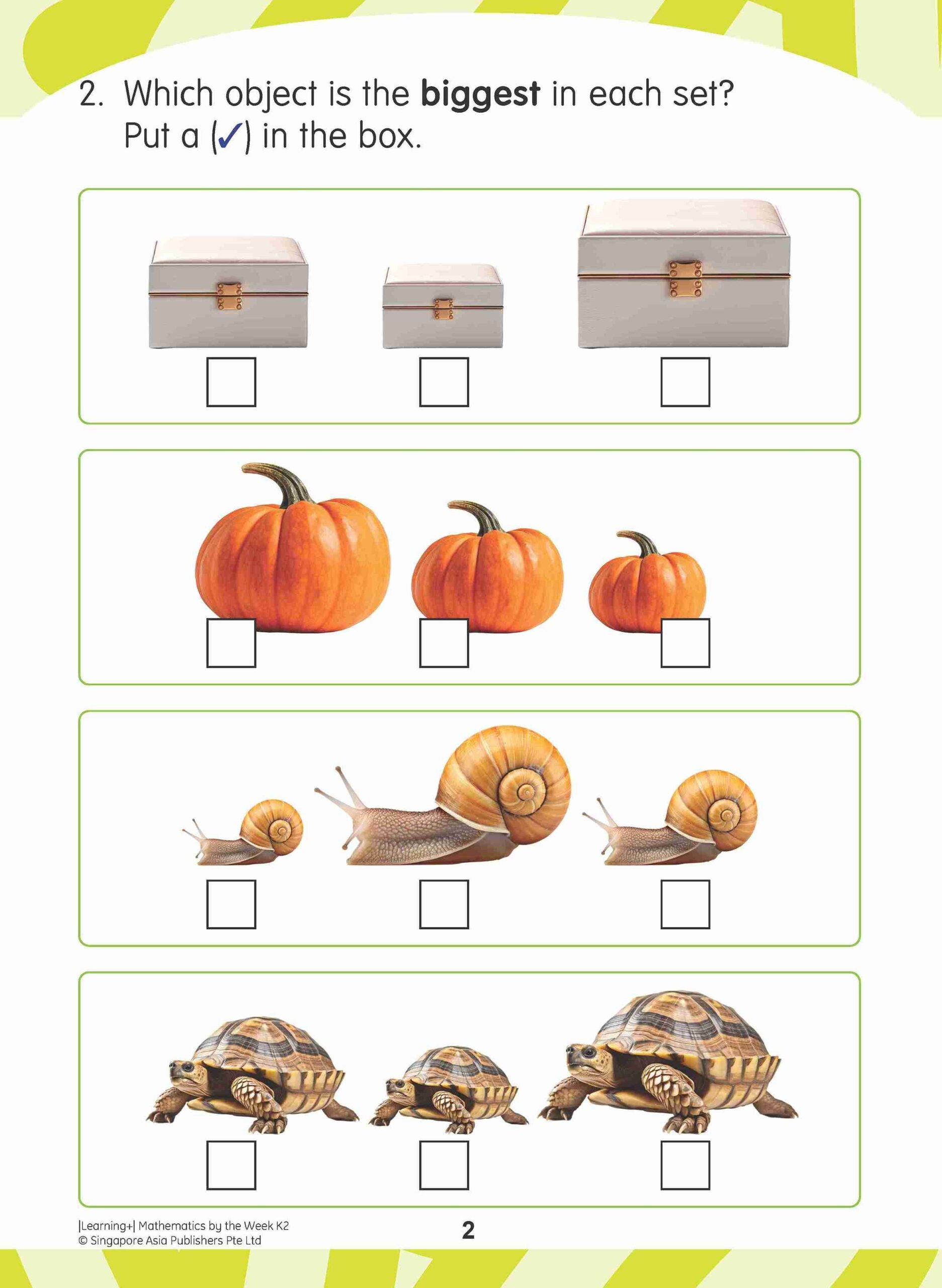 Kindergarten 2 LEARNING+ MATHEMATICS by the WEEK 