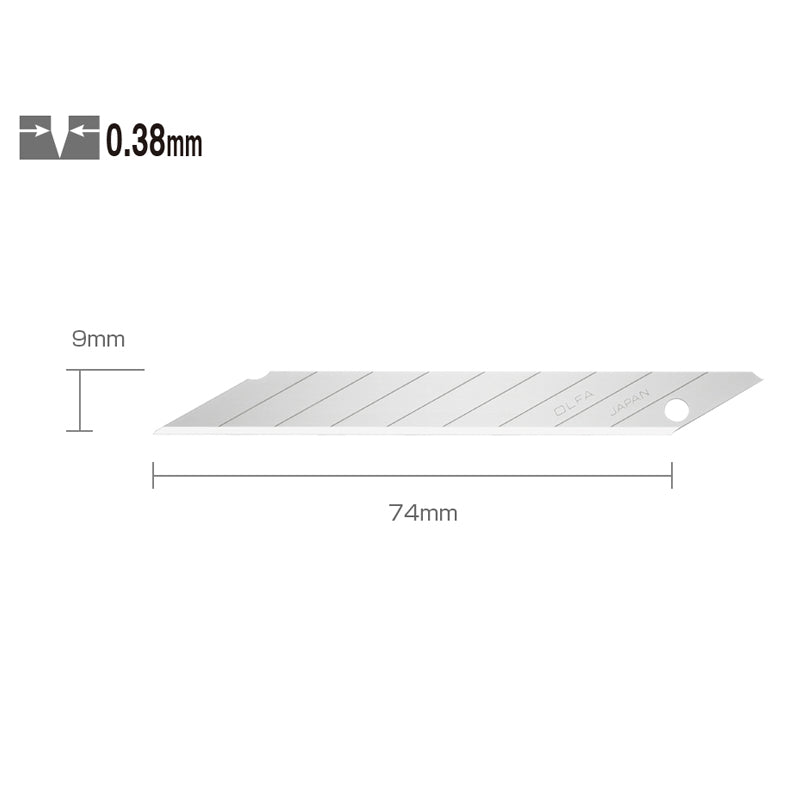 OLFA 5'S GRAPHIC STD CUTTER BLADE DKB-5