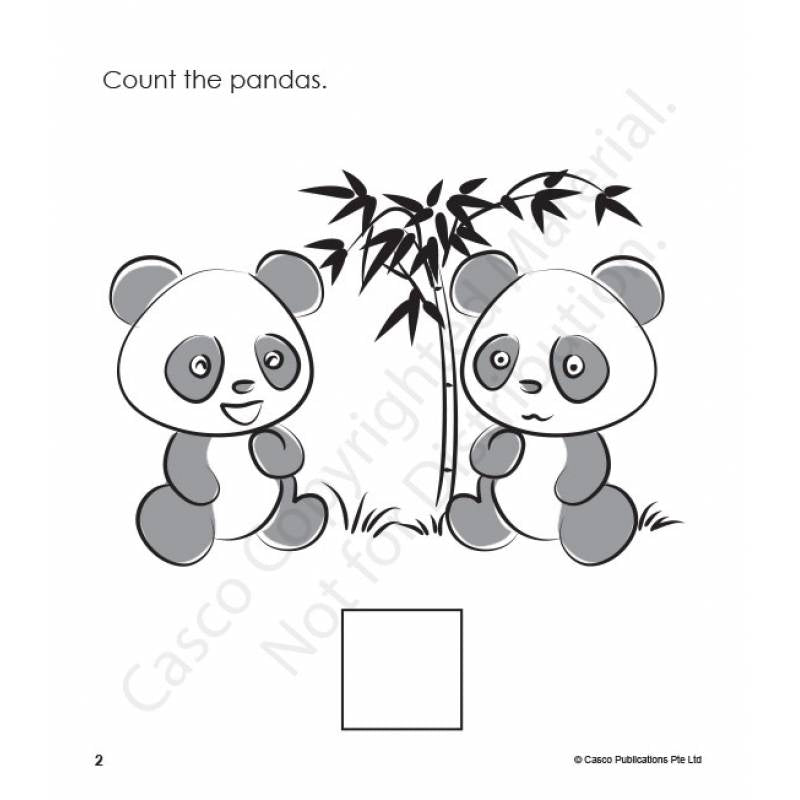Step by Step Early Math Skills Book 6: Counting Numbers to 10 (for Ages 4-5)