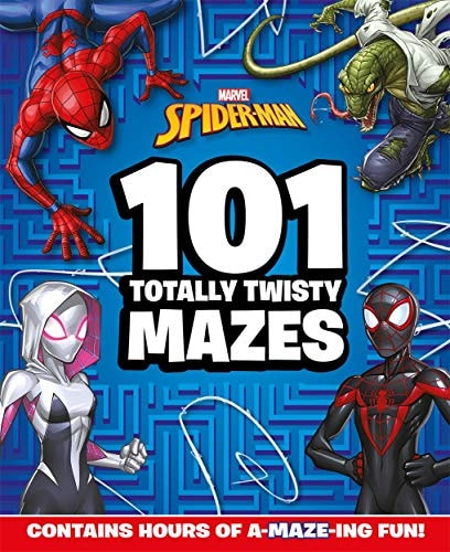  Marvel Spider-Man: 101 Totally Twisty Mazes