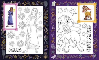 Disney Wish: The Ultimate Colouring Book