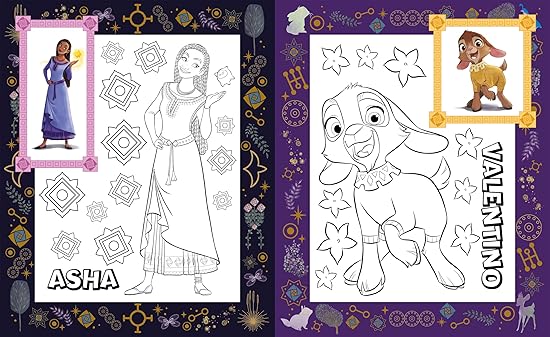 Disney Wish: The Ultimate Colouring Book