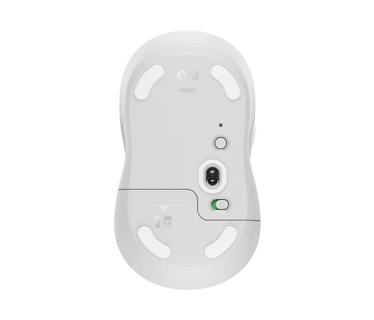 Logitech Signature M650 L Wireless Mouse Off-White