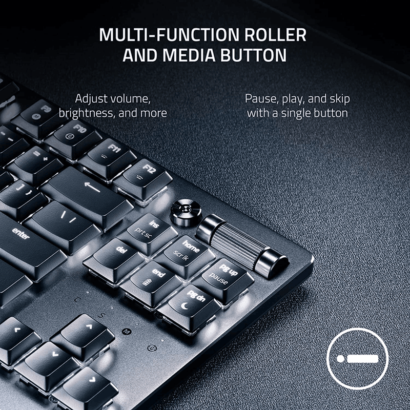 Razer DeathStalker V2 Pro Wireless Low Profile Optical Gaming Keyboard (Linear Red Switch)