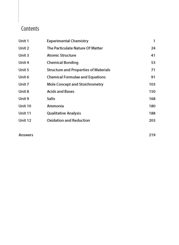 O-Level Chemistry Volume 1 Revision Notes, Worked Examples & Practice
