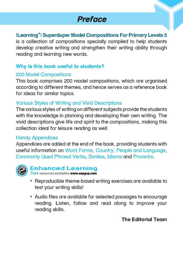Learning+ Superduber Model Composition For Primary Levels 5