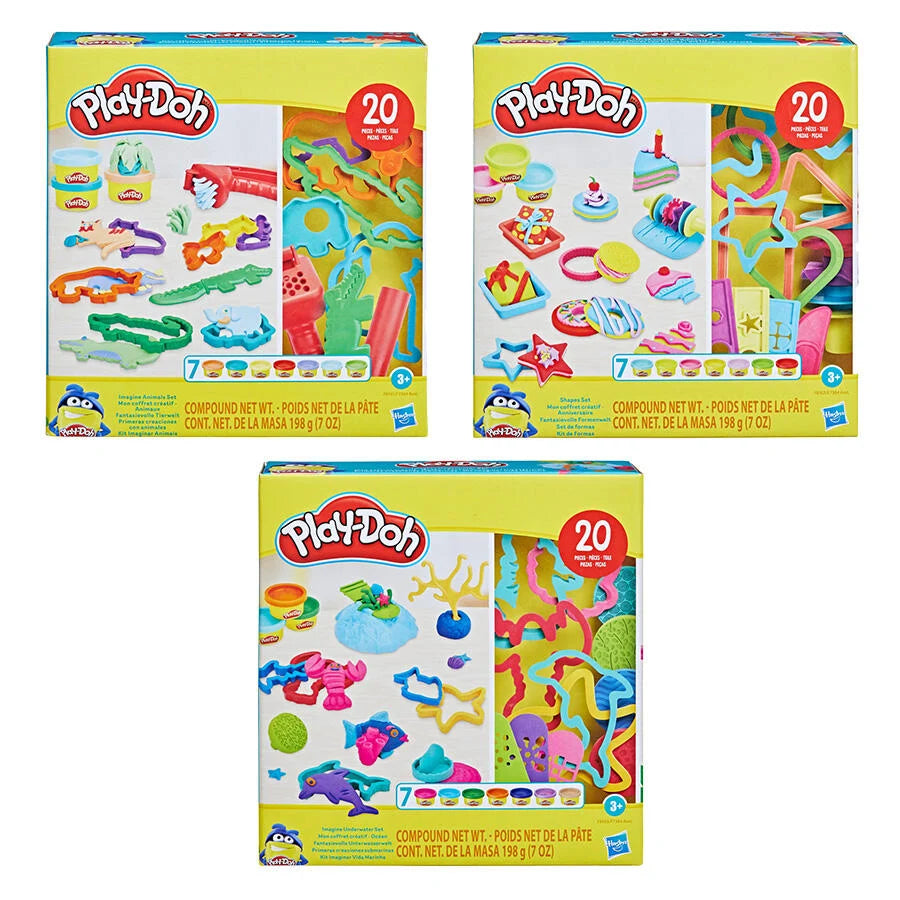 HASBRO PLAYDOH CREATIVE CREATIONS SETS ASSORTED