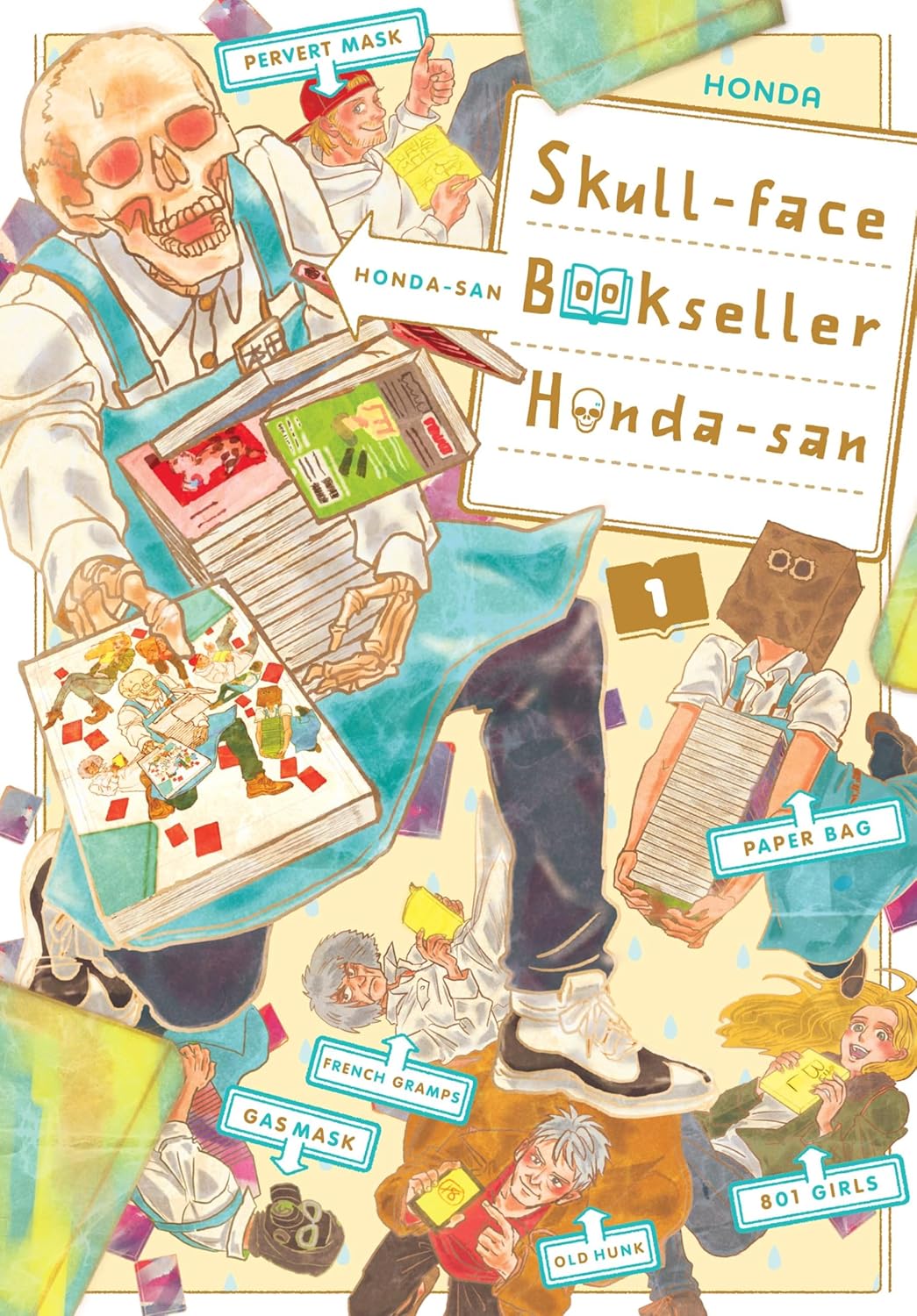 Skull-Face Bookseller Honda-San 01