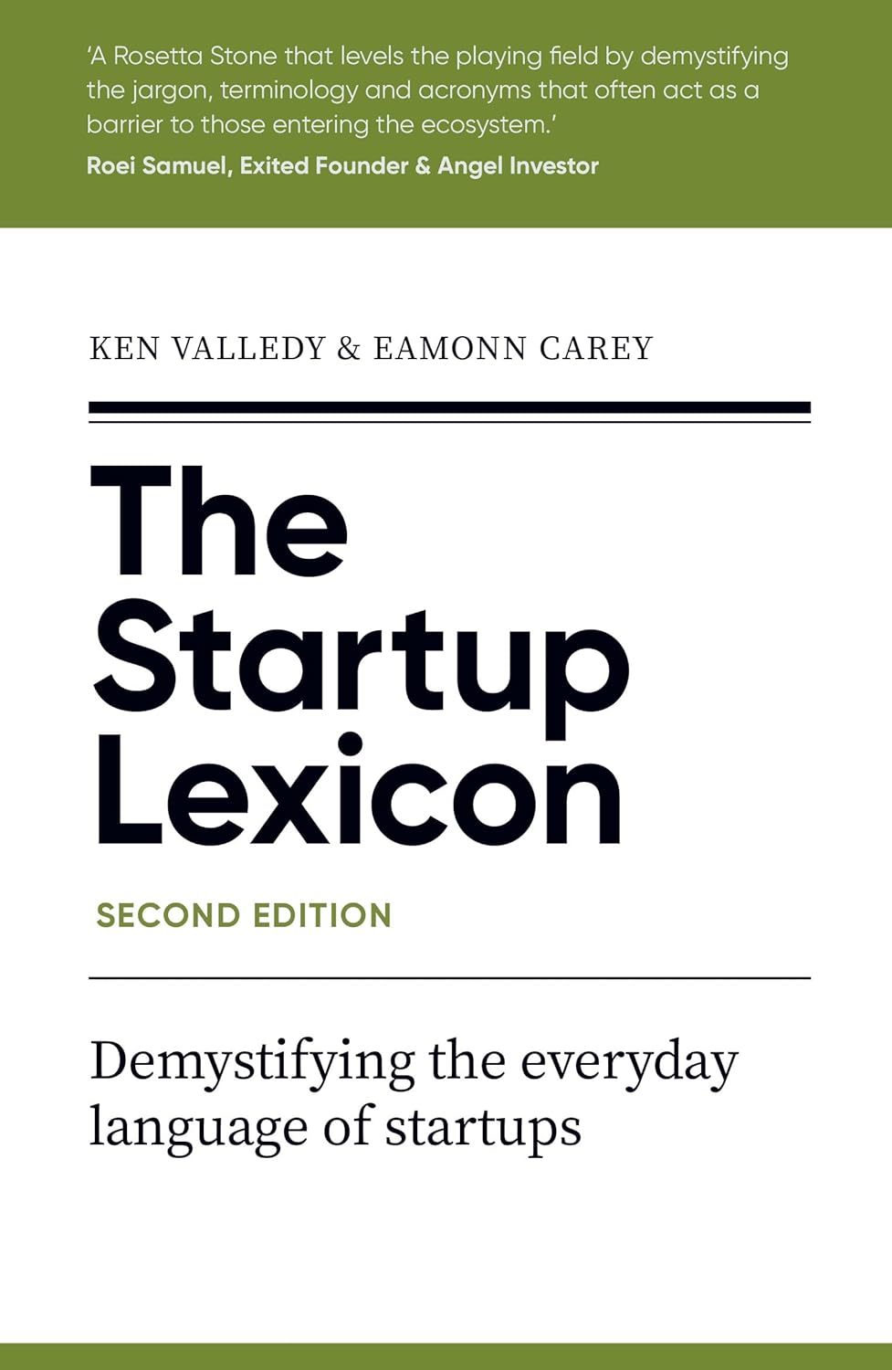 The Startup Lexicon