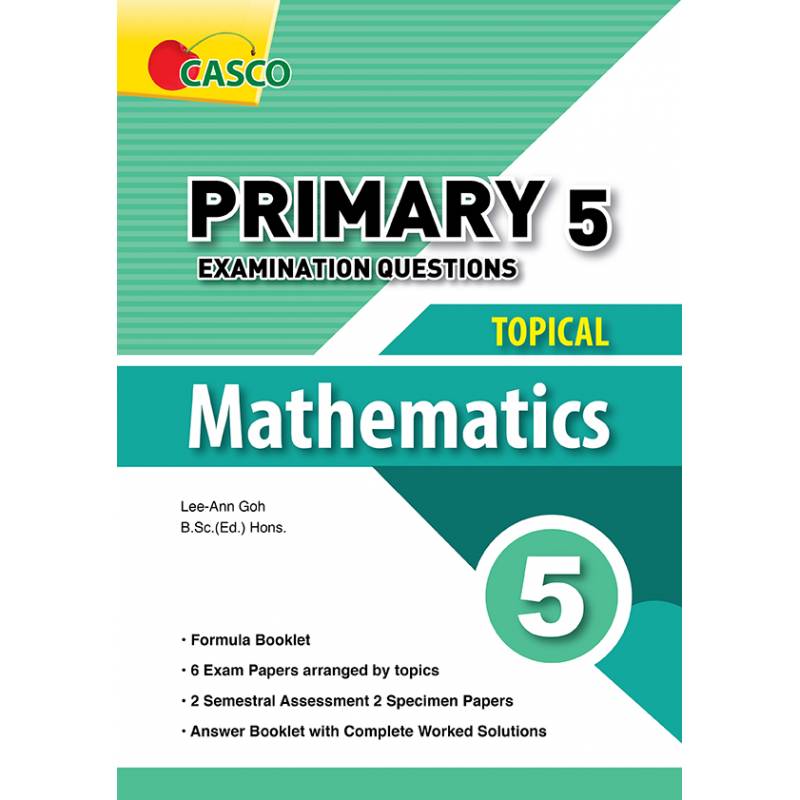 Primary 5 Exam Questions Topical Maths (Pack)