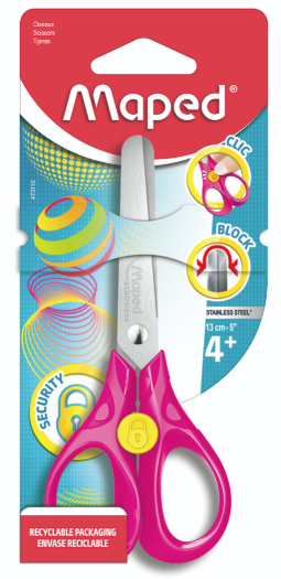 Maped Scissors Security W Lock 13Cm