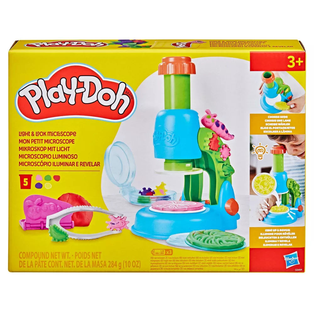 HASBRO PLAYDOH LIGHT N LOOK MICROSCPE