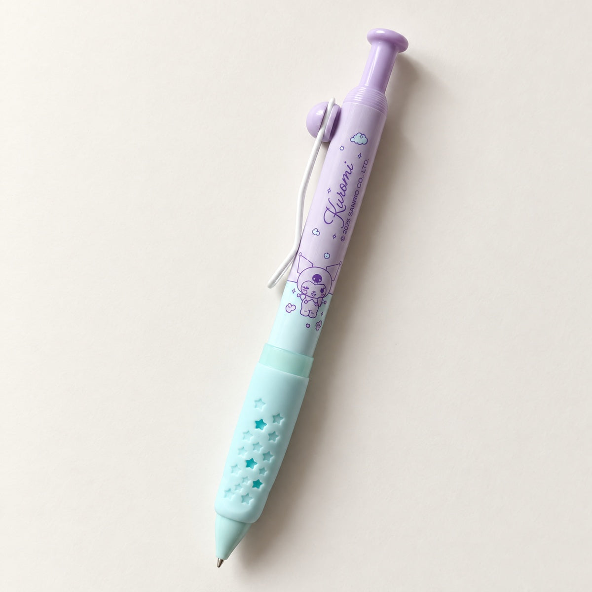  Sanrio Characters Star Grip Retractable Gel Pen 0.5mm Black - 6 Assorted Design 