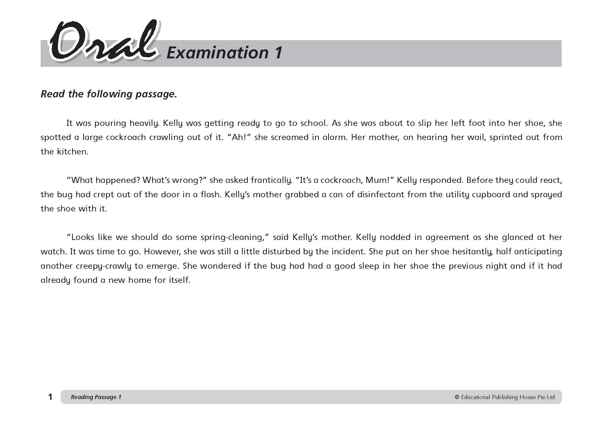 Primary 6 English Oral Booster & Listening Comprehension QR