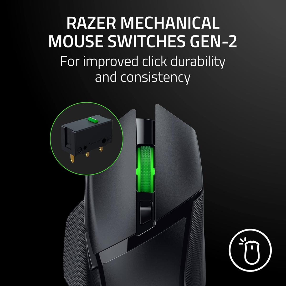 Razer Basilisk V3 X HyperSpeed Wireless Ergonomic Gaming Mouse