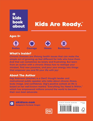 A Kids Book About Chronic Illness (Hardcover)