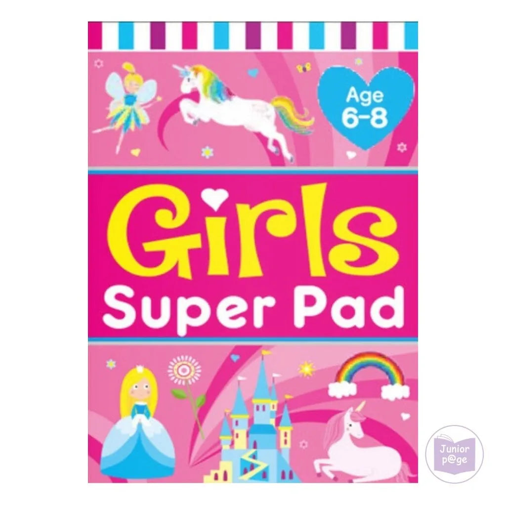 Girls Super Pad - Activity Book