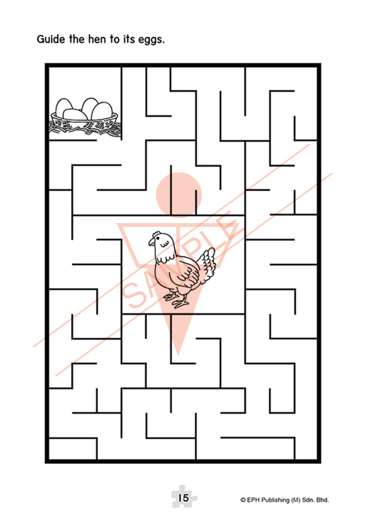 Nursery Maze Buzz - Book 3