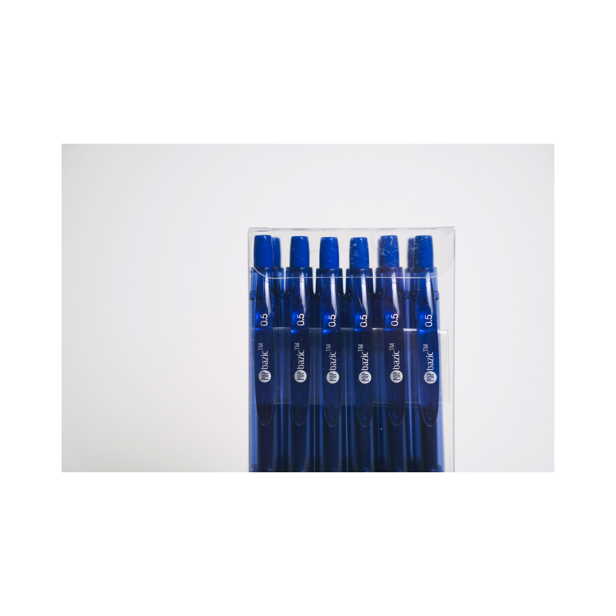 Pop Bazic Gel Pen 0.5mm Blue